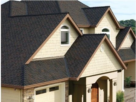 Photo 1 of (PALLET QUANTITY: 28 PACKS) GAF Grand Canyon® Black Oak Lifetime Designer Shingles (16.6 sq. ft. per bundle)