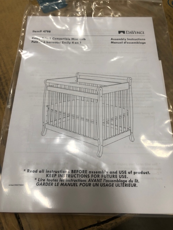 Photo 1 of Emily 4-in-1 Crib