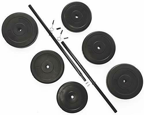 Photo 1 of ***INCOMPLETE**** BalanceFrom Vinyl Standard Weight Set 100 lbs Black VNL100
