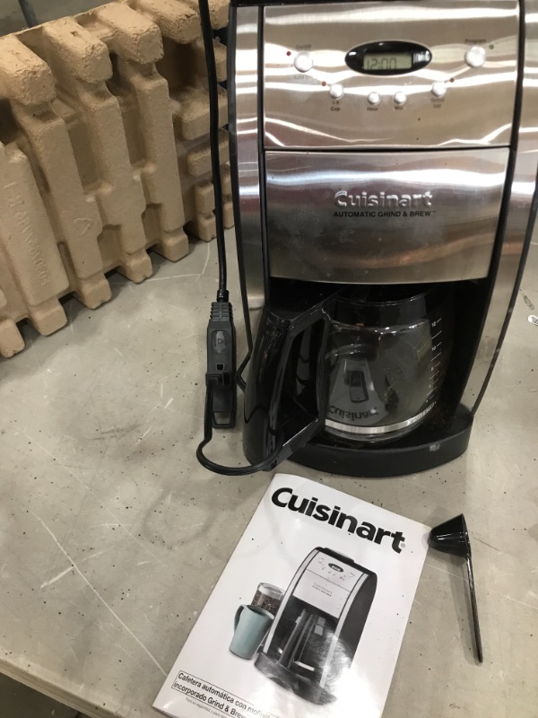 Photo 2 of Cuisinart Coffee Makers Grind & Brewâ„¢ 12 Cup Automatic Coffeemaker
