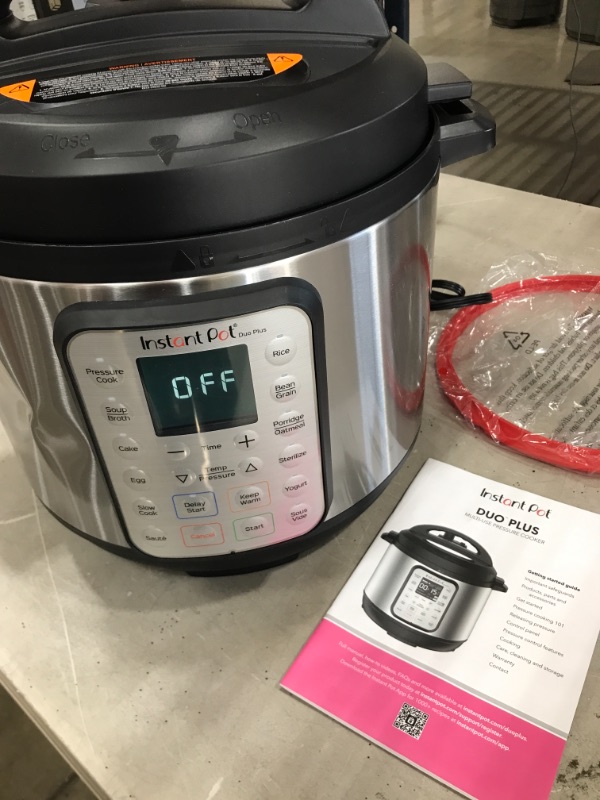 Photo 2 of **MINOR DAMAGE** Instant Pot Duo Plus 8 qt 9-in-1 Slow Cooker/Pressure Cooker