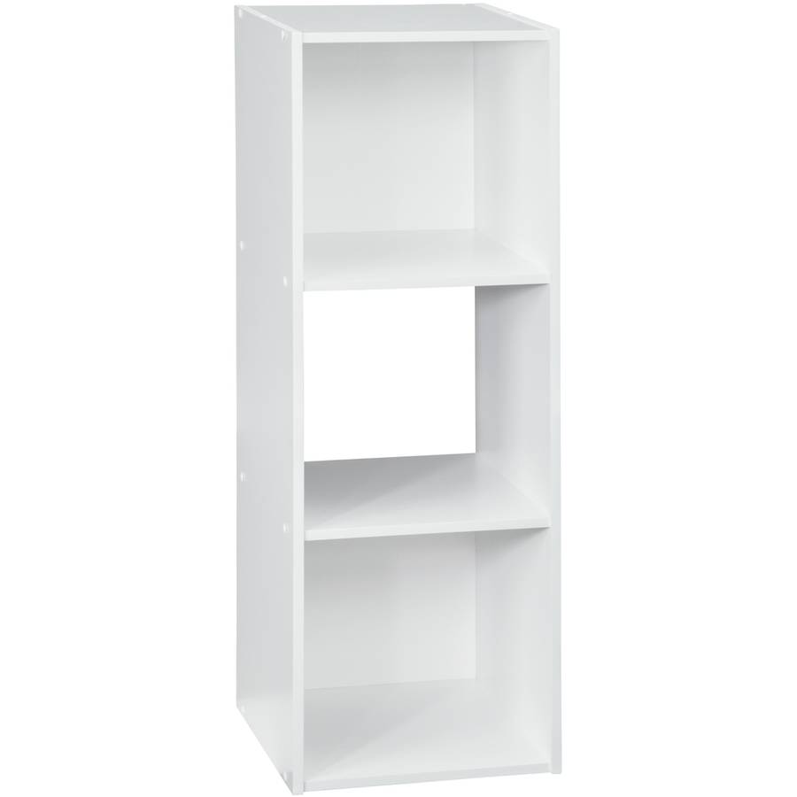 Photo 1 of **MINOR WARE FROM SHIPPING** Closetmaid Decorative Home Stackable 3 Cube Cubeicals Organizer Storage, White
