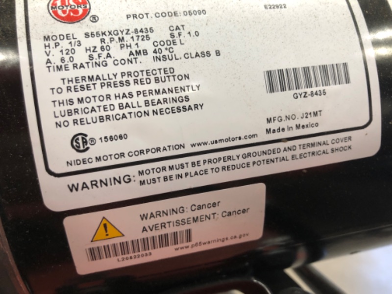 Photo 4 of (NOT FUNCTIONAL; TORN OFF PLUG; MISSING COMPONENTS)
RIDGID K-400 Drain Cleaning 115-Volt Drum Machine with AUTOFEED Control and C-45IW 1/2 in. x 75 ft. Cable