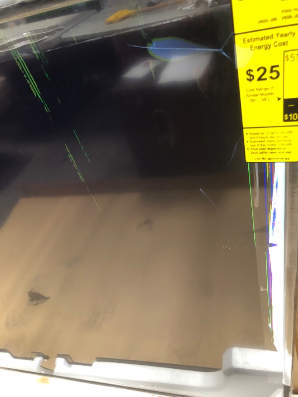 Photo 1 of **DAMAGED** V655-J09 65 in. 4K HDR 3840 X 2160 Full Array LED Smart TV
