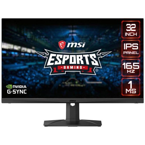 Photo 1 of 9S6-3DB97A-003 31.5 in. Optix MAG321QR WQHD 2560 X 1440 165 Hz HDMI DisplayPort USB Audio G-Sync Compatible Gaming Monitor
