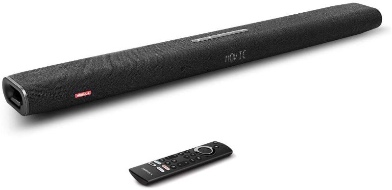 Photo 1 of Anker Nebula Soundbar Fire TV Edition, Built-in FireTV 4K Subwoofers, HDR, Alexa
