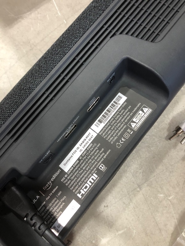 Photo 1 of Anker Nebula Soundbar Fire TV Edition, Built-in FireTV 4K Subwoofers, HDR, Alexa
