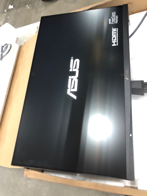 Photo 2 of ASUS TUF Gaming 23.8” 1080P Monitor (VG247Q1A) - Full HD, 165Hz (Supports 144Hz), 1ms, Extreme Low Motion Blur, Adaptive-sync, FreeSync Premium, Shadow Boost, Speakers, Eye Care, HDMI, DisplayPort
