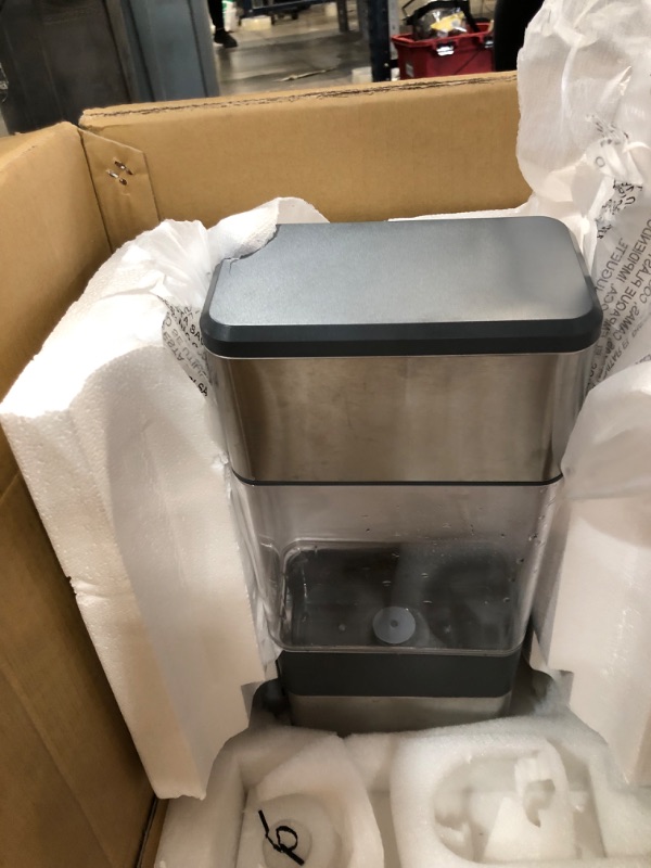 Photo 3 of GE Profile Opal | Countertop Nugget Ice Maker | Portable Ice Machine Complete with Bluetooth Connectivity | Smart Home Kitchen Essentials | Stainless Steel Finish | Up to 24 lbs. of Ice Per Day
