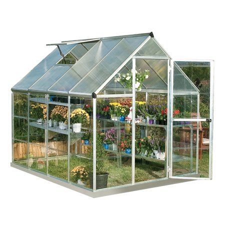 Photo 1 of - Canopia HG5508 Hybrid Greenhouse - 6 X 8 Ft. - Silver
