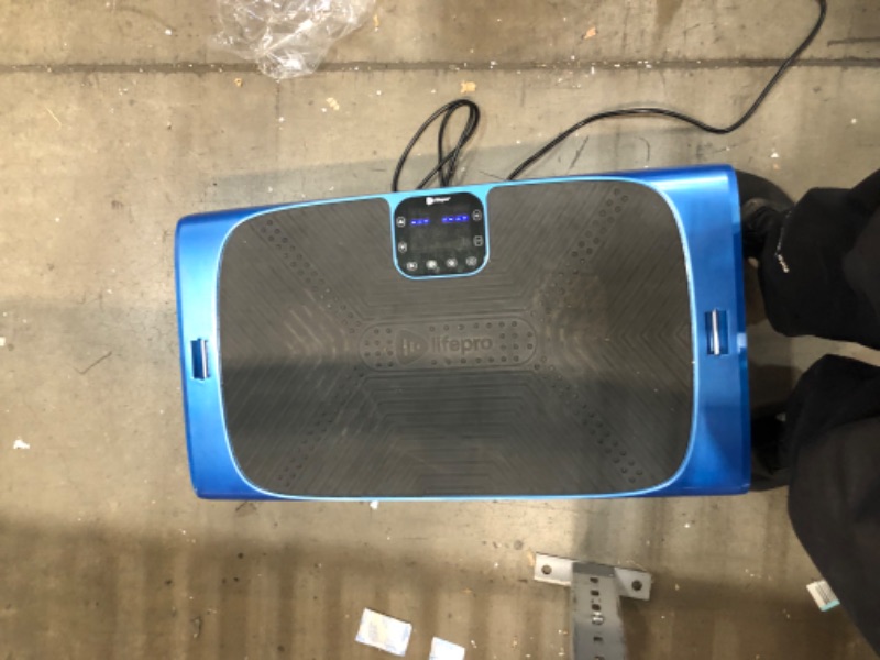 Photo 3 of INCOMPLETE LifePro Rumblex 4D Vibration Plate Exercise Machine - Triple Motor Oscillation, Linear, Pulsation + 3D/4D Vibration Platform | Whole Body Vibration Machine for Home, Weight Loss & Shaping
