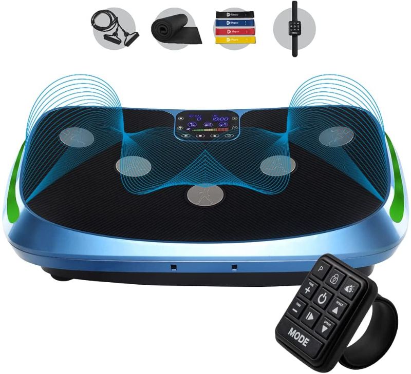 Photo 1 of INCOMPLETE LifePro Rumblex 4D Vibration Plate Exercise Machine - Triple Motor Oscillation, Linear, Pulsation + 3D/4D Vibration Platform | Whole Body Vibration Machine for Home, Weight Loss & Shaping
