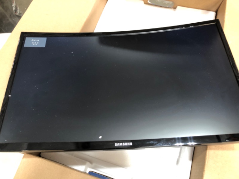 Photo 2 of **Missing power cord** SAMSUNG 24" Class Curved Full HD (1920 X 1080) 60Hz 4ms FreeSync Monitor - LC24F396FHNXZA
