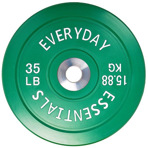 Photo 1 of **PAIR OF 2** BalanceFrom Color Coded Olympic Bumper Plate Weight Plate, 35 lbs*
