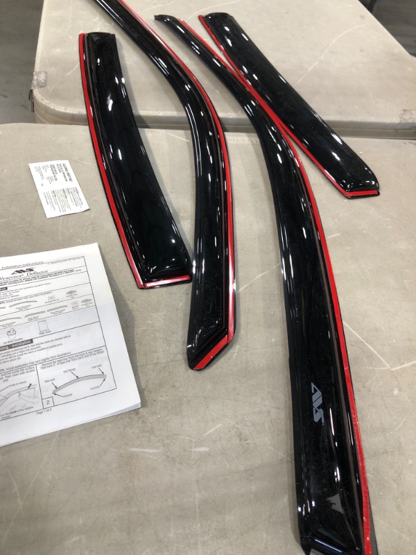 Photo 2 of 194313 2011-2015 Dodge Charger in-Channel Ventvisor Rainguard - Smoke, 4 Pieces
