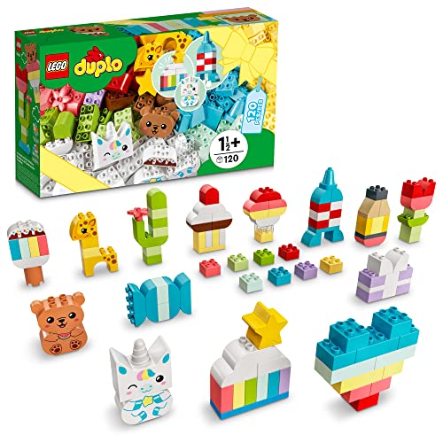 Photo 1 of LEGO DUPLO Creative Building Time 10978 Colorful Construction Toy for Preschoolers Aged 18 Months and up (120 Pieces)
