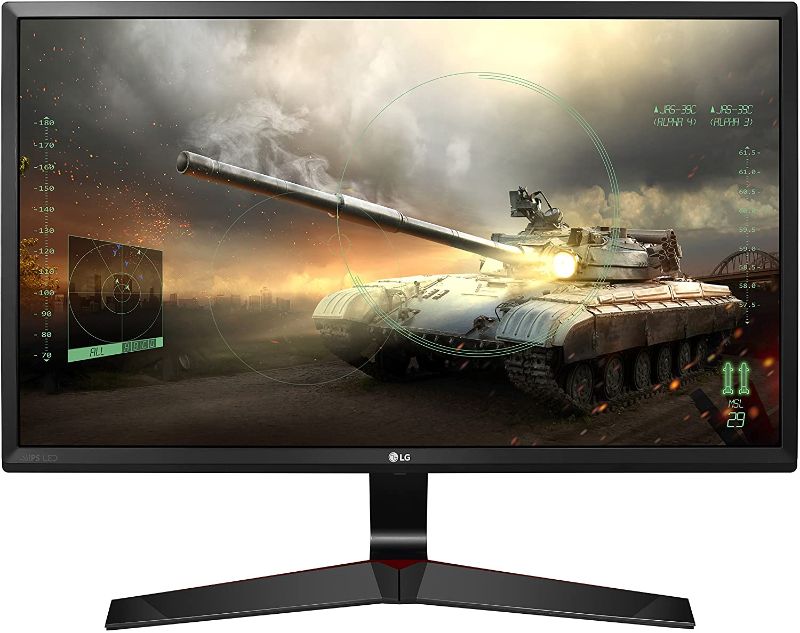 Photo 1 of LG 24MP59G-P Monitor 24” Full HD (1920x1080) IPS Display, 1ms Blur Reduction, AMD FreeSync, OnScreen Control - Black