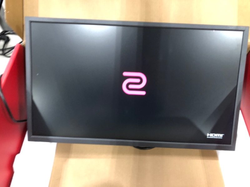 Photo 2 of BenQ Zowie XL2540K 24.5 inch 240Hz Gaming Monitor | Smaller Base | Flexible Height & tilt Adjustment | XL Setting to Share | Customizable Quick Menu