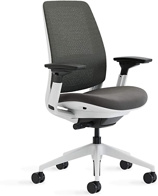 Photo 1 of USED: Steelcase Series 2 Office Chair, Seagull Frame, Cogent Connect Graphite, Hard Floor Casters 22"D x 27"W x 42.5"H

