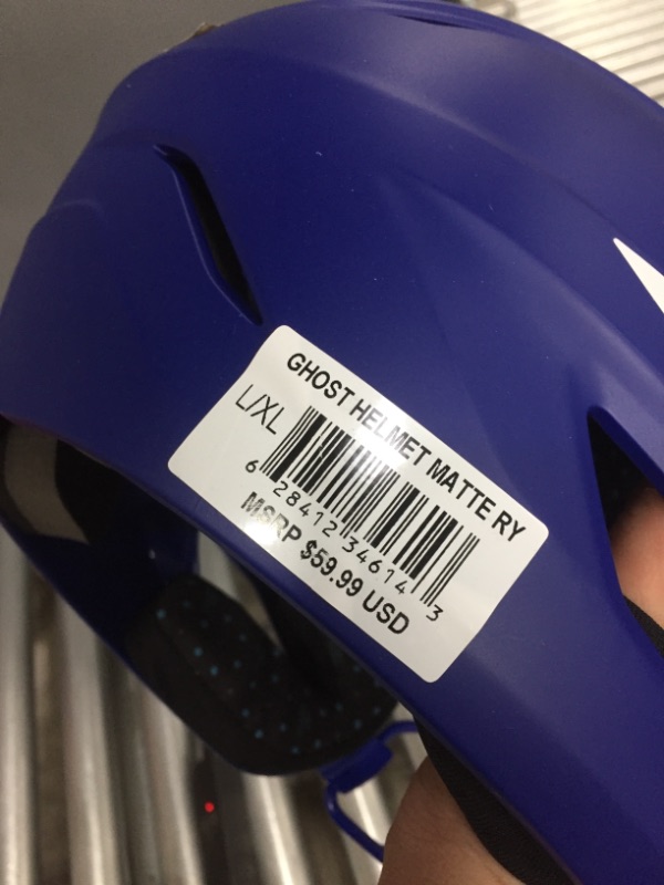 Photo 3 of EASTON GHOST Softball Batting Helmet, Matte Royal, Large/XLarge