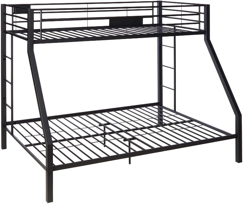 Photo 1 of BOX 2 OF 2** INCOMPLETE** SET ACME Limbra Twin /Queen Bunk Bed - 38000 - Sandy Black
