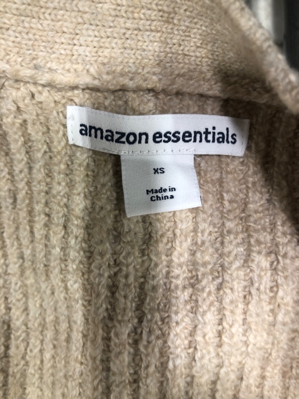 Photo 3 of Amazon Essentials Women's Soft Touch Ribbed Blouson Cardigan XS
