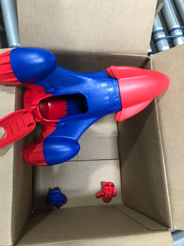 Photo 2 of Green Toys Rocket, Red/Blue CB - 4 Piece Pretend Play