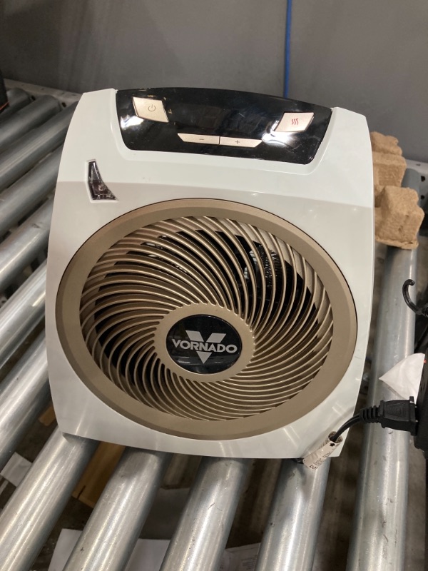 Photo 4 of Vornado AVH10 Vortex Heater with Auto Climate Control, 2 Heat Settings, Fan Only Option, Digital Display, Advanced Safety Features, Whole Room, White
