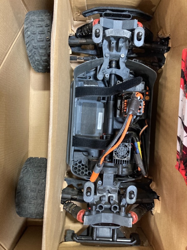 Photo 1 of Red 1/10 VORTEKS 4X4 3S BLX Stadium Truck RTR

