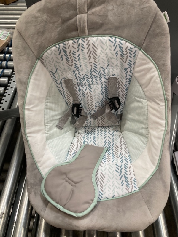 Photo 1 of Ingenuity InLighten Baby Swing - Cool Mesh Fabric, Vibrations, Swivel Infant Seat, Nature Sounds, Light Up Motorized Mobile