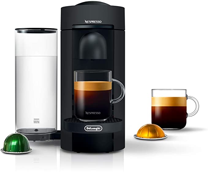 Photo 1 of Nespresso Vertuo Plus Coffee and Espresso Maker by De'Longhi, Matte Black
