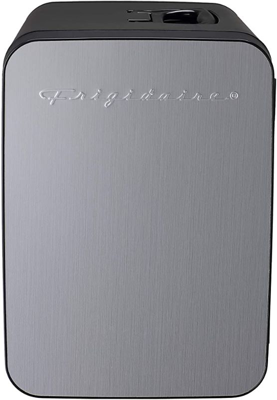 Photo 1 of FRIGIDAIRE Portable 10L, 15-can Mini Fridge Brushed Stainless Rugged Refrigerator, EFMIS183-SS
