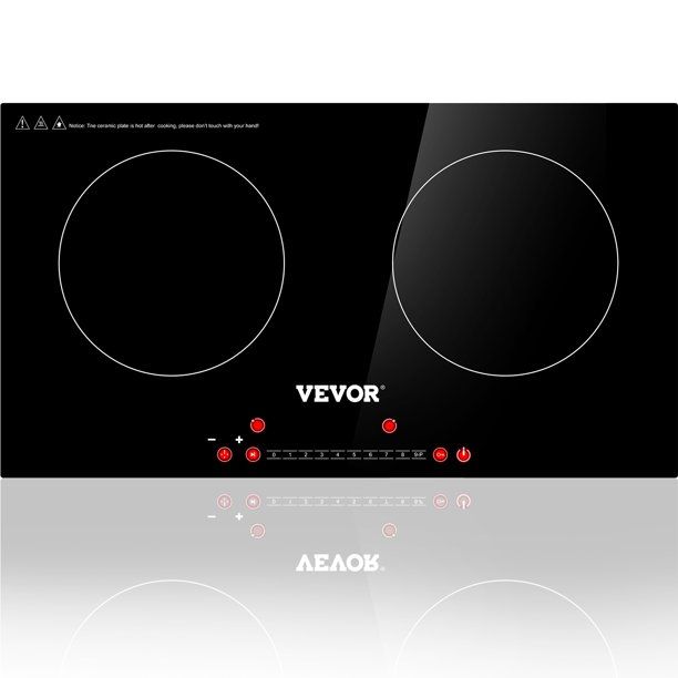 Photo 1 of parts only
VEVOR Induction Cooktop, 24 inch 2 Burners, 2600W 110V Ceramic Glass Electric Stove Top with Sensor Touch Control, Timer & Child Lock Included, 9 Power Levels for Simmer Steam Slow Cook Fry doesnt seem to work
