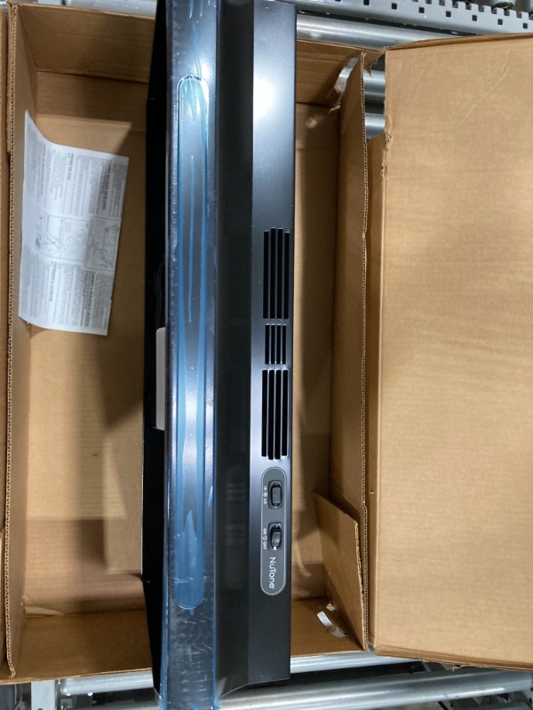 Photo 1 of RL6200 Series 30 in. Ductless Under Cabinet Range Hood with Light in Black
