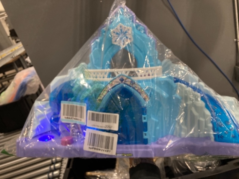 Photo 2 of Fisher-Price Little People Disney Frozen Elsa's Ice Palace, Musical Light-Up Playset
