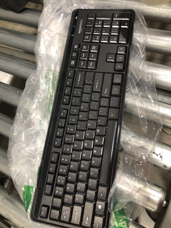 Photo 2 of Amazon Basics Wireless Computer Keyboard