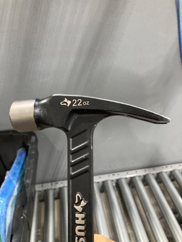 Photo 1 of 22 oz. Milled Steel Framing Hammer
  S 