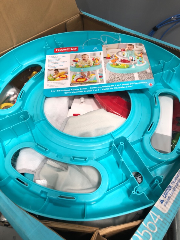 Photo 2 of Fisher-Price 3-in-1 Sit-to-stand Activity Center [Amazon Exclusive]