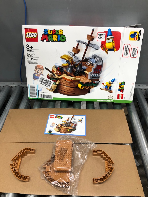 Photo 4 of ***FACTORY SEALED*** LEGO Super Mario Bowser’s Airship Expansion Set 71391 Building Kit; Collectible Build-Display-and-Play Toy for Kids, New 2021 (1,152 Pieces) Frustration-Free Packaging                                                                   