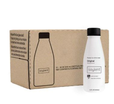 Photo 1 of **BEST IF USED BY 2/22-NOUN REFUNDABLE**Soylent Original 14oz 12PCK
