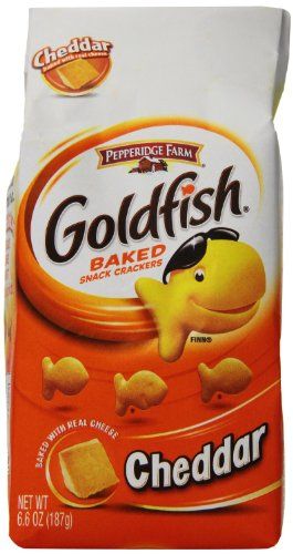 Photo 1 of **BEST IF USED BY 1/22-NOUN REFUNDABLE**Pepperidge Farm Goldfish, Cheddar, 6.6 Ounce Bag (PACK OF6)
