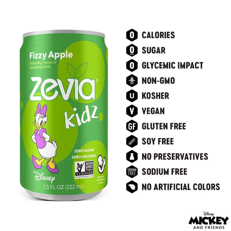 Photo 1 of **BEST IF USED BY 11/25-NOUN REFUNDABLE**Zevia Kidz Variety Pack, 7.5 Oz Cans (Pack Of 24) WATERMELON