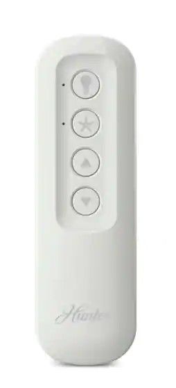 Photo 1 of Hunter
Universal 3 Speed Damp Rated Ceiling Fan Handheld Remote Control White