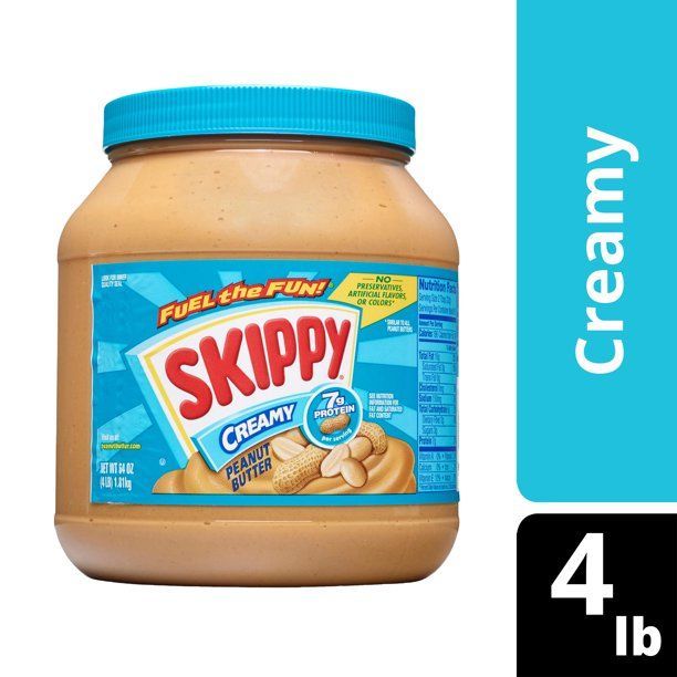 Photo 1 of **BEST IF USED BY 5/22-NOUN REFUNDABLE**SKIPPY Creamy Peanut Butter, 64 Oz 2 PACK
