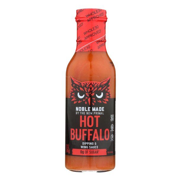 Photo 1 of **BEST IF USED BY 6/22-NOUN REFUNDABLE**The New Primal - Sauce Buffalo Hot Paleo 12 OZ 2 PACK 
