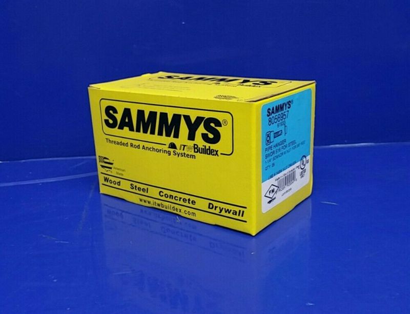 Photo 1 of (25) Sammys 8056957 1-1/4" Sidewinder Screws W/ Nut for 3/8" Rod
