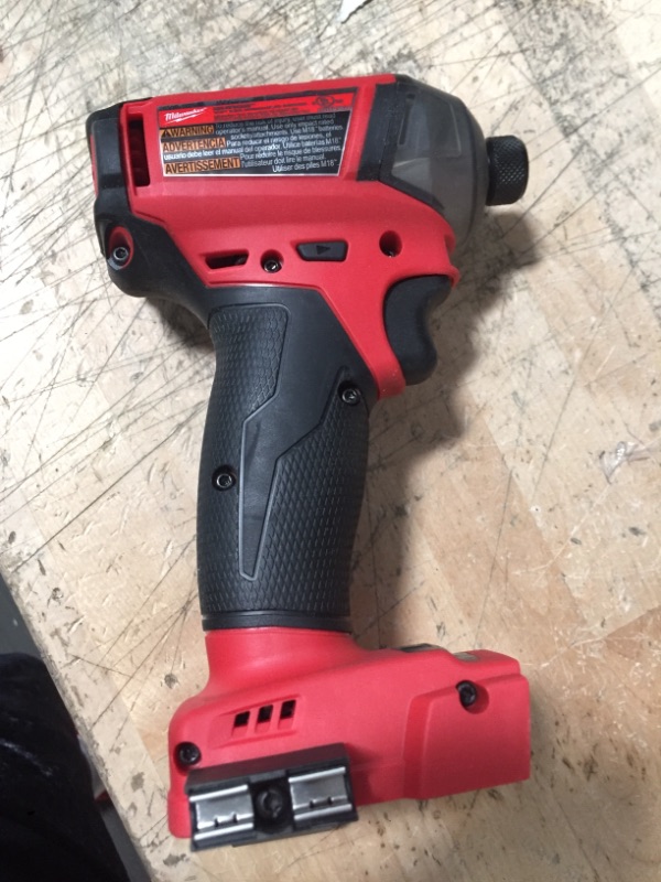 Photo 3 of Milwaukee
M18 FUEL SURGE 18-Volt Lithium-Ion Brushless Cordless 1/4 in. Hex Impact Driver (Tool-Only)