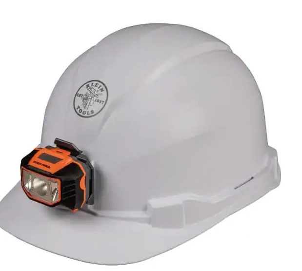 Photo 1 of 
Klein Tools
Hard Hat, Non-Vented, Cap Style with Headlamp