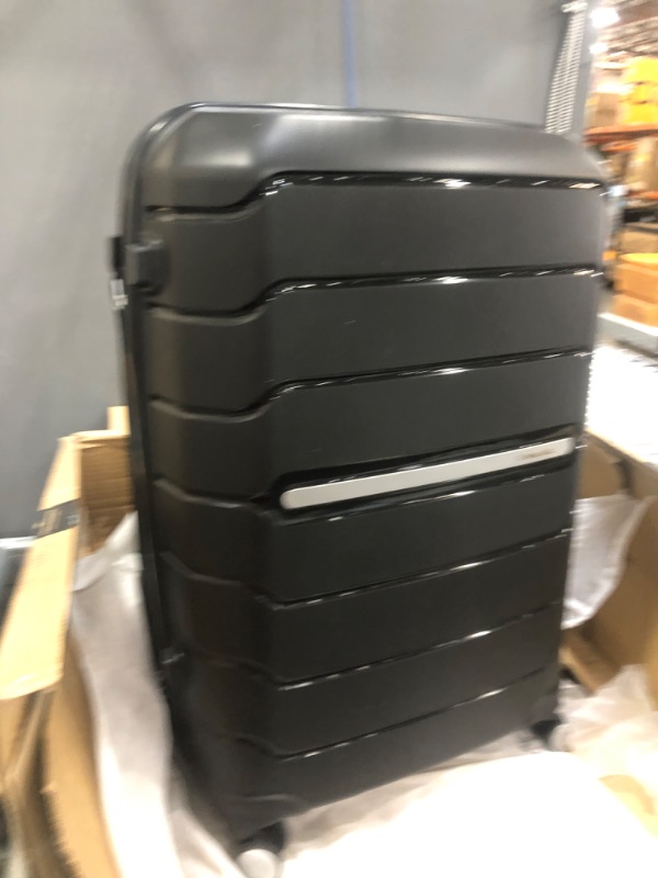 Photo 3 of Samsonite Freeform Hardside Expandable with Double Spinner Wheels, Black, 2-Piece Set (21/28)