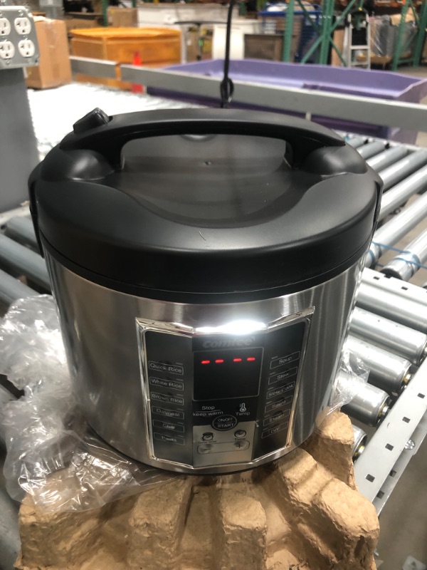 Photo 2 of COMFEE' Rice Cooker, Slow Cooker, Steamer, Stewpot, Saute All in One (12 Digital Cooking Programs) Multi Cooker (5.2Qt ) Large Capacity, 24 Hours Preset & Instant Keep Warm